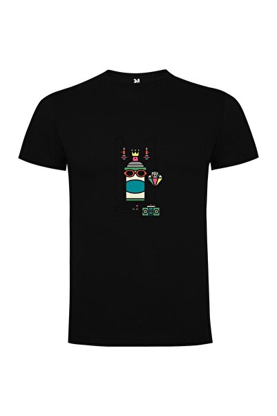 iLovePrints Hip-Hop Robot Lens Tshirt