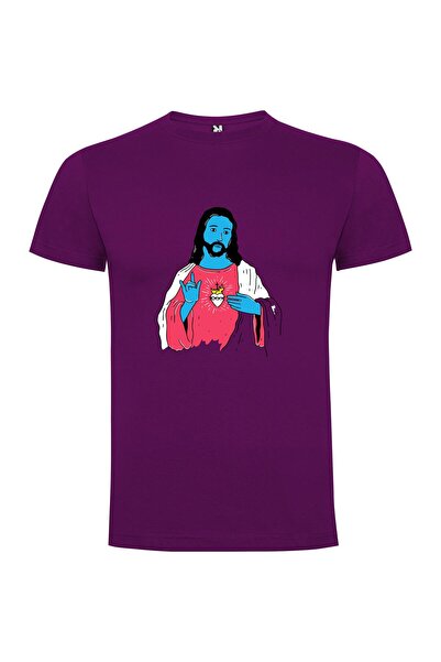 iLovePrints Outrageous Jesus Art Tshirt