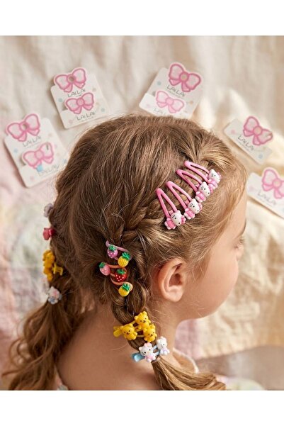 Baby-Kid Store Kız Çocuk Toka Seti Premium Kalite (1 Adet Kart)