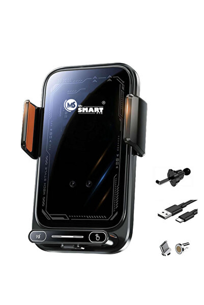 MR.SMART F.T.C Mr. Smart Wireless Car Phone Holder, Magnetic, Air Vent Mount,...