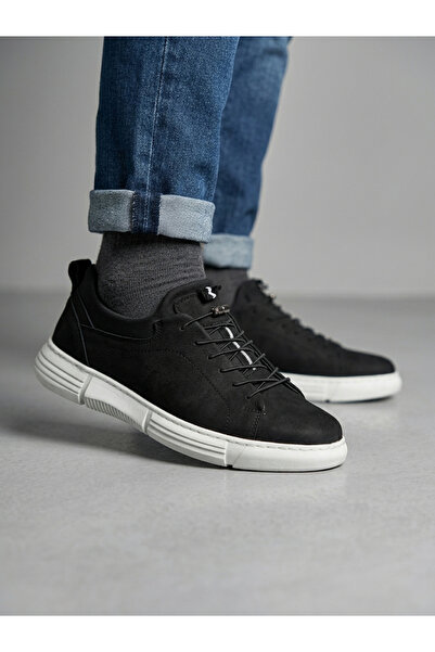 Derify Genuine Leather Casual Men's Sports Shoes - Stretchable Flexible Struc...