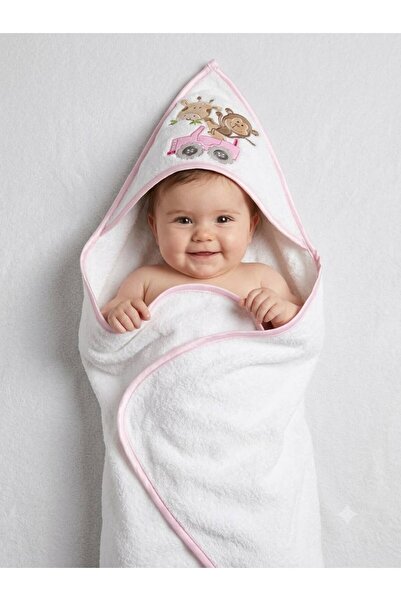 DAY BY DAY Newborn Baby Towel with Hood Suitable for Newborns to 9 Months Old