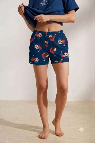 Butic Digital Circus Dijital Sirk Pomni Jax Pijama Şort Anime Pijama Altı