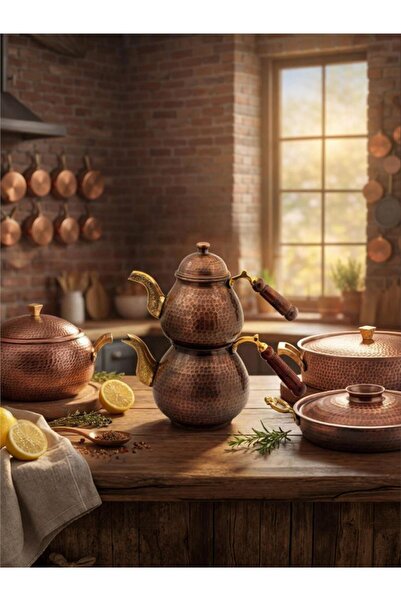 Bakırcı Baba Çeyiz Paketi 4'lü Set