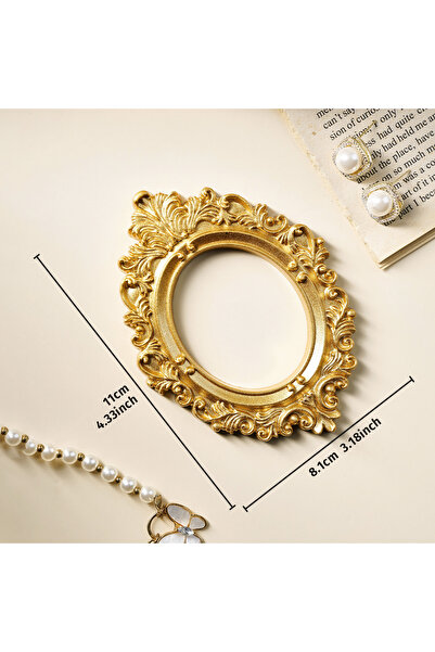 Choice4 daojuD-J 1PC, European-style resin material with golden pattern prop ...