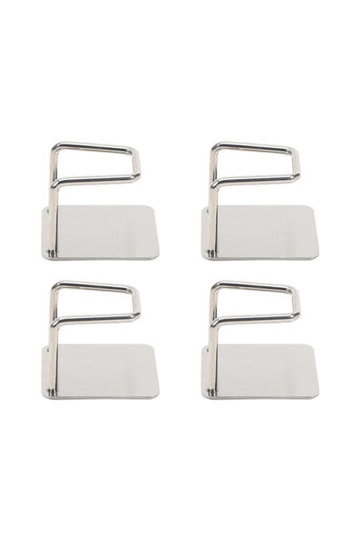 Choice6 Silver New Wall Mounted Weight Scale Storage Rack Universal Bracket T...