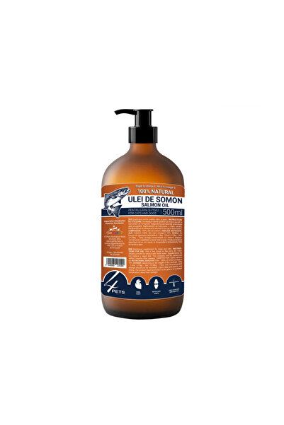 4Pets Ulei de somon 4Pets, 500 ml