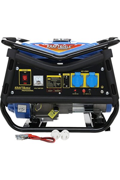 Kraft Generator pentru curent, monofazat, pe benzina, 3000 W, 7 CP, motor in ...
