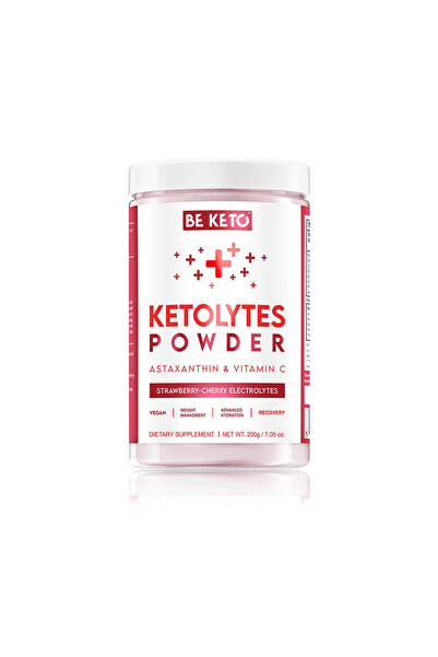 NO BRAND Beketo Elektrolity Ketolytes în pulbere - Cireșe-Căpșuni 200G