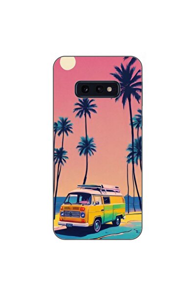OEM Калъф, съвместим със Samsung Galaxy S10e, силиконов гел TPU, с десен  "Ле...