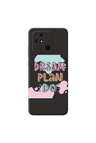 Other Xiaomi Redmi 10C Dream Plan Do Black Colored Silicone TPU Θήκη