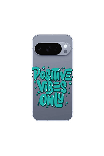 Other Google Pixel 10 Pro XL Positive Vibes Only Transparent Silicone TPU Θήκη