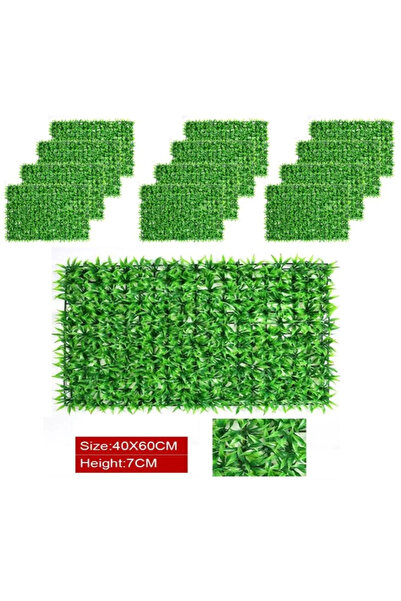 Yatai Green Wall Grass, Consisting of 10 Pieces, Artificial Grass, Green Wall...
