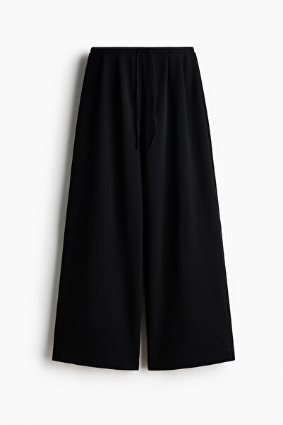 H&M Pileli ve Büzgü Bağlı Pantolon