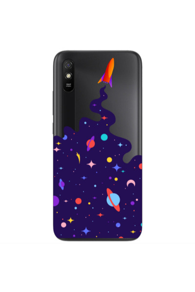 Other Xiaomi Redmi 9A Rocket Transparent Silicone TPU Θήκη