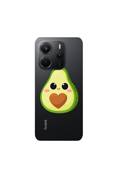 Other Xiaomi Redmi Note 14 Baby avocado Transparent Silicone TPU Θήκη