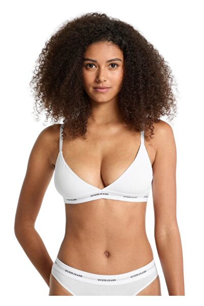 Guess Jeans Triangle Bralette W4BZ32KBBU1-G011 - White