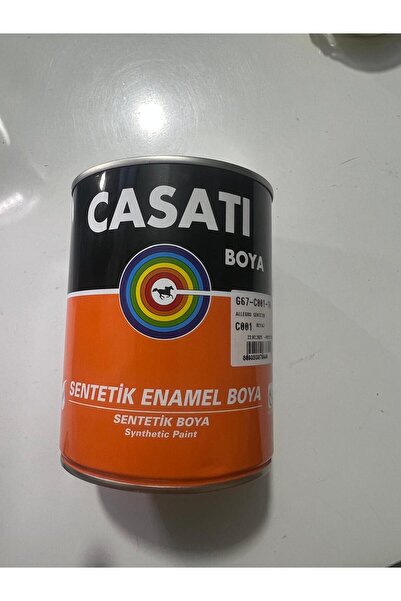 enamel sentetik yağlı boya beyaz 0,850 kg