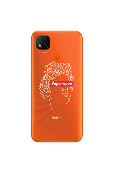 Other Xiaomi Redmi 9c Vaporwave Transparent Silicone TPU Θήκη