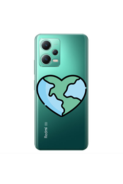 Other Xiaomi Redmi Note 12 Pro 5G World in my heart Transparent Silicone TPU ...