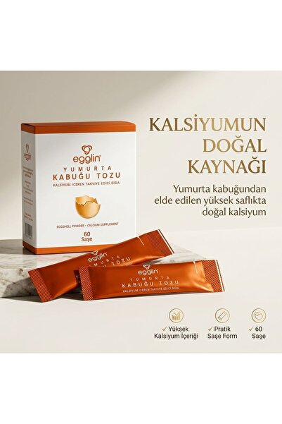 EGGLİN Yumurta Kabuğu Tozu