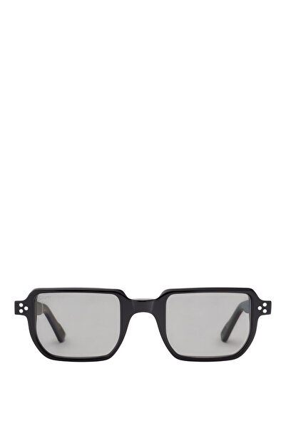 Snob Milano Sna1011 Black Acetate Unisex Sunglasses