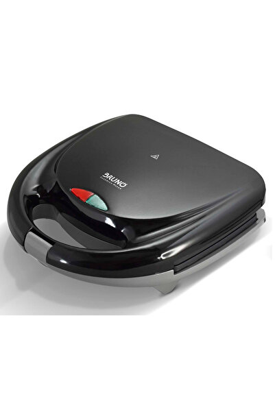 Bruno τοστιέρα BRN-0167, 2 θέσεων, 800W, αντικολλητικές πλάκες, μαύρη