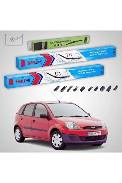 TEAMCAR Υαλοκαθαριστήρες παρμπρίζ Ford Fiesta Gen V JH/JD Hatchback 2001-2008...