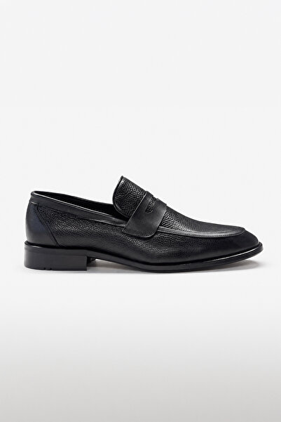Morven Men's Black Classic Analin Eva Sole Shoes