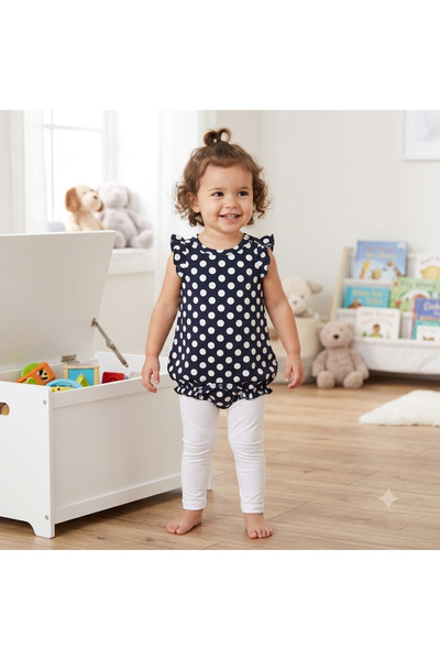 BİANCOFİGLİO Fifirli Baby Girl Summer Jumpsuit