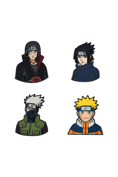 Choice Bandai 4pcs Brooches 4pcs Anime Figure Enamel Pin Badges Cool Cartoon ...