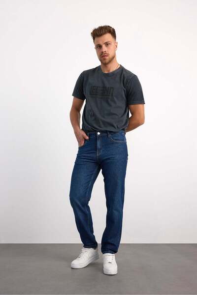 Vigoss Jeans 76094-73602 Men's Tapered Fit Mid Waist Slim Leg Denim Pants 760...