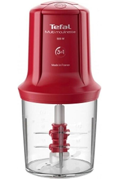 TEFAL Πολυκόφτης 500W με δοχείο 500ml Κόκκινο Κωδικός: MQ7145