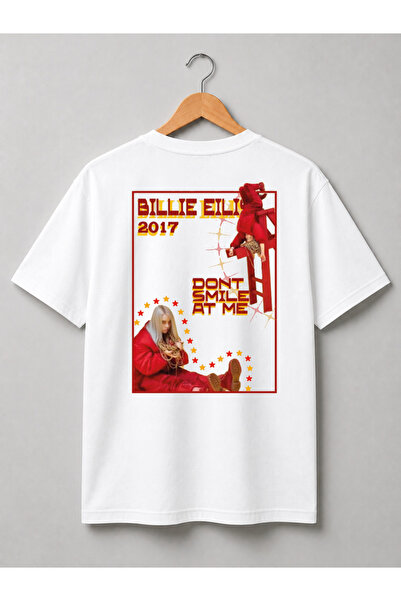 Grafftee Clothing Μπλουζάκι Billie Eilish, σχεδιασμένο από 100% βαμβάκι, Unis...