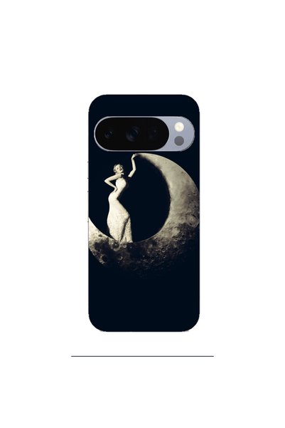 Other Google Pixel 10 Pro Woman in moon Transparent Silicone TPU Θήκη