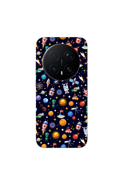 Other Honor Magic 8 Lite Pro Small planets Transparent Silicone TPU Θήκη