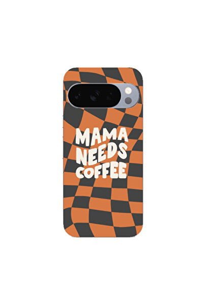 Other Google Pixel 10 Pro Mama needs coffee Transparent Silicone TPU Θήκη
