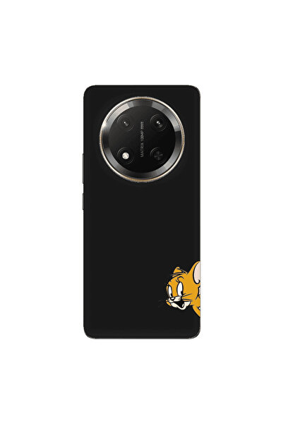 Other Honor Magic 7 Lite Jerry 2 Black Colored Silicone TPU Θήκη