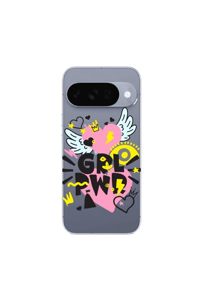 Other Google Pixel 10 Grl Pwr Transparent Silicone TPU Θήκη