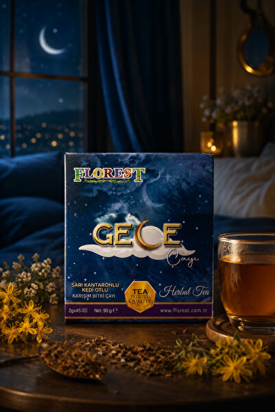 Gece Çayı Karışık Bitki Çayı 45'li Süzen Poşet 90 g