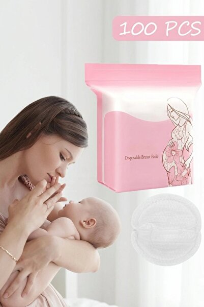 Generic وسادات رضاعة قطنية 100% فائقة الامتصاص ومضادة للتسرب، وسادات ثدي للاس...