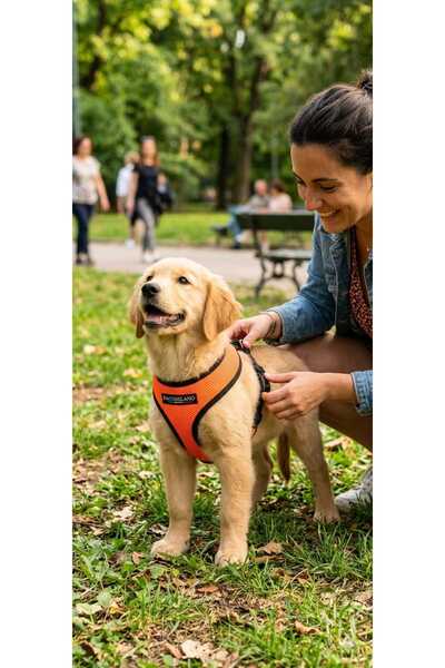 PATİZİSHOP Comfortable Pet Chest Harness Size m