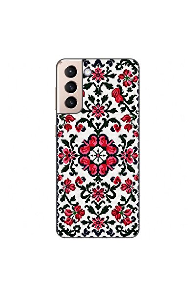 OEM Case compatible with Samsung Galaxy S21 FE Silicon Gel Tpu Pattern Tradit...