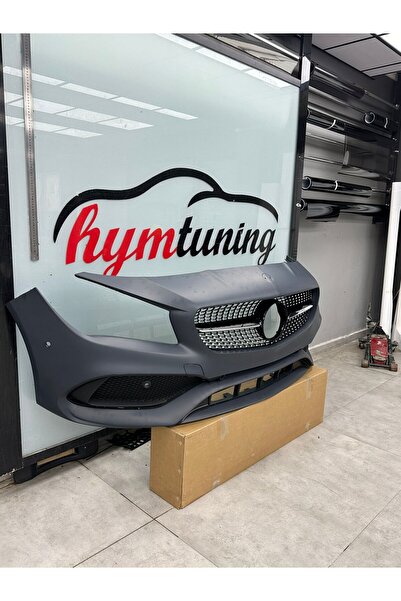 HYM MERCEDES CLA SERİSİ W117 AMG ÖN TAMPON (PANJURSUZ ) 2016 2019