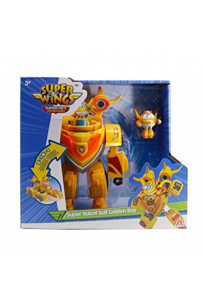 JUST TOYS Σούπερ Γουίνγκς Σούπερ Ρομπότ Κατοικίδιο Στολή Χρυσό Αγόρι (770352)