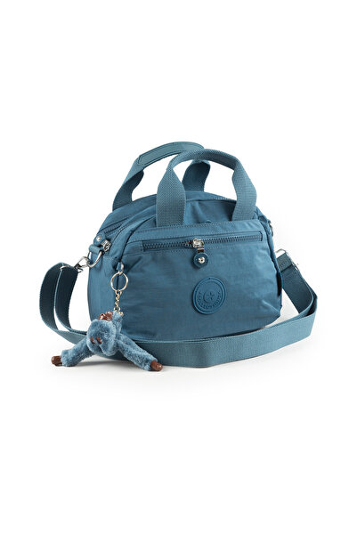 İMAKS Crinkle Waterproof Lightweight Fabric Women's Multi-Compartment Crossbo...