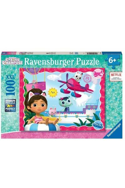 RAVENSBURGER Παζλ 100 τεμάχια Το Κουκλόσπιτο της Γκάμπι (12001053)
