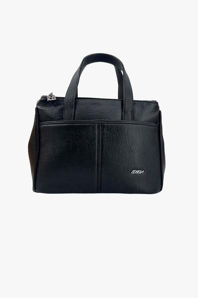 SOSELA 67-8147 Women's Black Shoulder and Shoulder Bag