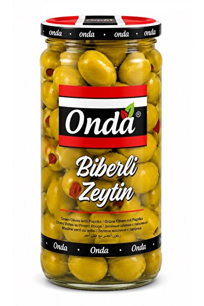 Onda Masline Verzi cu Ardei Turcesti 250 Gr