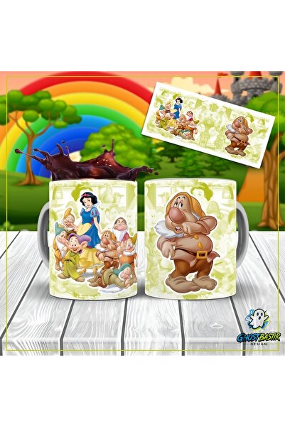 Ghostbastır Design Snow White and the Seven Dwarfs Mug Cup |   Single Piece K...